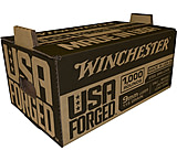 Image of Winchester USA HANDGUN FORGED 9 mm Luger 115 grain Full Metal Jacket Steel Cased Centerfire Pistol Ammunition