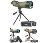 Barska 20-60x60mm Blackhawk Waterproof Spotting Scope w/ Tripod, Soft &amp; Hard Cases