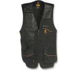 New Browning Men's Master-Lite Leather Patch Shooting Vest Multiple Sizes 