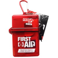 Adventure Medical Kits Adventure First Aid Kit Water Resistant, 3 Oz, 1-2 People, Red, 0120-0200
