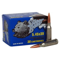 200 Round Case - 5.45x39mm 60 Grain V-Max Hornady Black Brass Cased Ammo -  81247