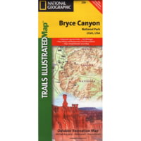 National Geographic Trails Illustrated Maps, Bryce Canyon Nat Park #219, Utah, 219
