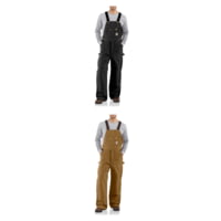 Carhartt Quilt Lined Zip To Thigh Bib Overall for Mens