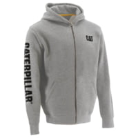 caterpillar men's full zip hooded sweatshirt