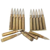 Century Arms Turkish Ammo 7.92x57mm Mauser 196 Grain Full Metal Jacket Boat Tail Brass Cased Rifle Ammunition