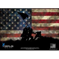 Cerus Gear 3mm Promats 12''x17'' Iwo Jima Full Color