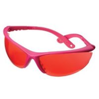 Champion Shooting Glasses w/ Open Pink Frame & Rose Lenses 40605