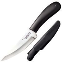 Cold Steel Roach Belly Fixed Blade Knife, Polypropylene Handle, Cordura Sheath, CS-20RBC