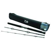 Daiwa Fishing Rod Saltwater Travel Sections 3 Line Wt. 30-50 Braid : Sports  & Outdoors 