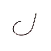 Lazer Sharp O'Shaughnessy Forged Hook, Platinum Black