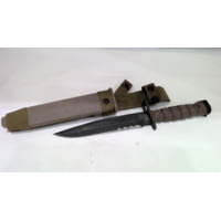Ontario Knife OKC3S Marine Bayonet w/ Black 8in Blade & Hard Sheath