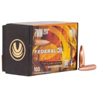 Federal Premium FB284F3 Fusion Component 7mm .284 160 GR Fusion Soft Point 100 Box