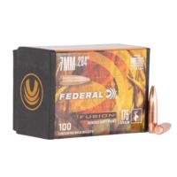 Federal Premium FB284F4 Fusion Component 7mm .284 175 GR Fusion Soft Point 100 Box