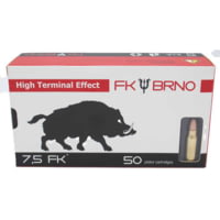 FK BRNO 7.5 F5 95 grain Hollow Point Pistol Ammunition