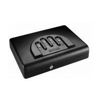 GunVault Microvault Portable Pistol Safe Keypad Entry safe box 