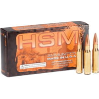 HSM Ammunition .25-06 Remington 117 Grain Jacketed Soft Point Rifle Ammunition