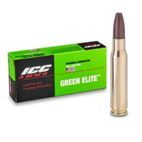 ICC Ammo Green Elite .308 WIN 125 Grain Frangible Round Nose Brass Rifle Ammunition