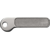 KeySmart NanoFile 2-in-1 Keychain Grooming Tool, Stainless Steel, KS112-SS