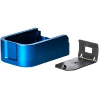 Mec-Gar Plus2 Metal Floorplate Magazines Adapter Set, Blue, F42216-ST-BL