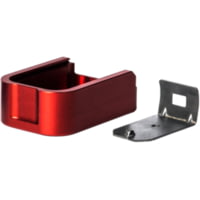 Mec-Gar Plus2 Metal Floorplate Magazines Adapter Set, Red, F42216-ST-RD