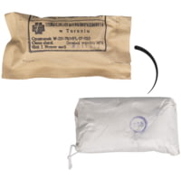 Military Surplus Polish Bandage w/ Gauze and Safety pin, 5x4in, 91819995