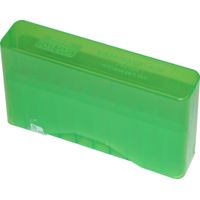 MTM J-20 Slip-Top Boxes .300 To 7mm Magnum Caliber Clear Green