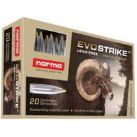 Norma EVOSTRIKE .308 Winchester 139 Grain Non-Lead Brass Cased Centerfire Rifle Ammunition