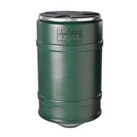 On Time Wildlife Feeders Barrel Only, 200 Lb, Green, 00601