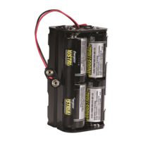 On Time Wildlife Feeders Optional C-cell Battery Pack, Black, 00208