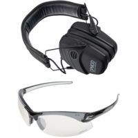OP Exclusive - Rifleman OPMOD Tactical Ear Muffs with Edge Eyewear OPMOD ZRG+ Shooting Glasses, PETACHPOP-KIT1