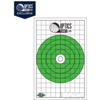 OpticsPlanet Exclusive EZ2C Targets Red Dot Optics Large Bullseye Paper Targets, 
EZ2CRD05 Color: Green/Black/White, Quantity: Pack of 25, 60% Off