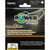 Power Pro Super 8 Slick Braid Fishing Line 50 Lb 150 Yd Yellow 31100500150Y