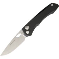 Real Steel Knives Griffin Plunge Lock Folding Knife (3.5 Satin