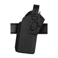 Safariland 7362RDS Level Three Retention Duty Holster, Red Dot Sight Compatible, STX Plain Black, Left Hand, Fits: GLK34 GEN1-5 Surefire X300U