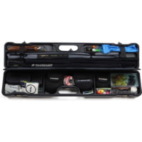 Sea Run Riffle Daily Fly Fishing Rod Travel Case 16402LXX/6221 Color:  Black/Gray, Dimensions: 35.25 x 32.25 x 5.5 in, 12% Off w/ Free Shipping