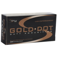 Speer Gold Dot .357 SIG 125 Grain Jacketed Hollow Point Brass Cased Centerfire Pistol Ammunition