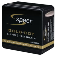 Speer Gold Dot .264 Cal 120Gr Rifle Component Bullet