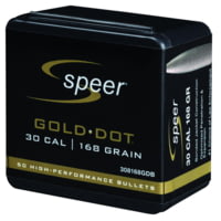 Speer Gold Dot .308 Cal 168Gr Rifle Component Bullet