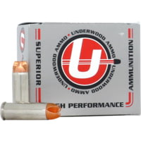 Underwood Ammo .45 Colt 250 Grain Solid Monolithic Nickel Plated Brass Cased Pistol Ammunition