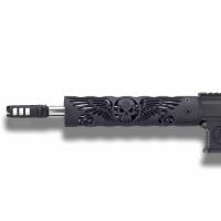 Unique-ARs Wing and Skull Dolos Compatible Handguard w/ Locking Ring