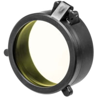 Valiant Optics Transparent Flip-Up Lens Cover, 53,3mm, Black/Yellow, VL0012