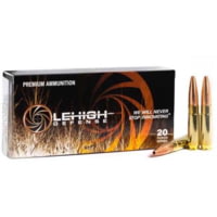 Wilson Combat Lehigh Defense ME .300 AAC Blackout 194 Grain Boat Tail Hollow Point Brass Cased Rifle Ammunition