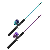 Zebco Spincast Combo Fishing Rod & Reel Combos 2.6: 1 Gear