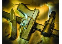 Blackhawk SERPA Belt Holster with a Gladius Flashlight