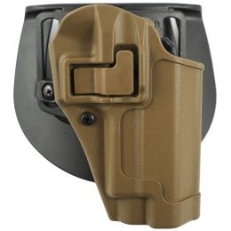 BlackHawk 410502CT-R Serpa CQC Concealment Holster Tan CF RH for Glock 19 