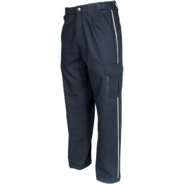 black cargo pants with reflective strips