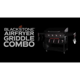 Blackstone Griddle & Air Fryer Combo Patio Cabinet 36in Black 4