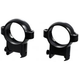 Burris High Signature Weaver Style Zee Rings Pair 1/" Matte Black 420531