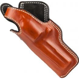 Dual Angle Hunter OWB Hip or Cross-Draw Leather Holster