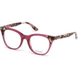 49 mm Lens Diameter GU267549005 Black Frame Guess GU2675 Eyeglass Frames